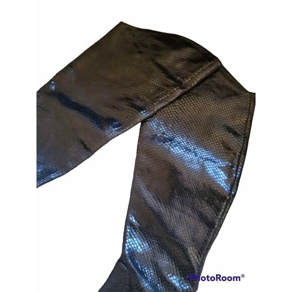 Via Spiga Over the Knee Snake Skin Leather Boots 7M - Picture 3 of 8